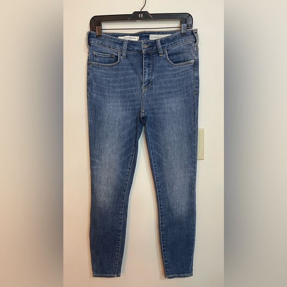 Pilcro and The Letterpress High Rise Denim Leggings Stretch Jean Denim Sz 29. - Picture 3 of 17